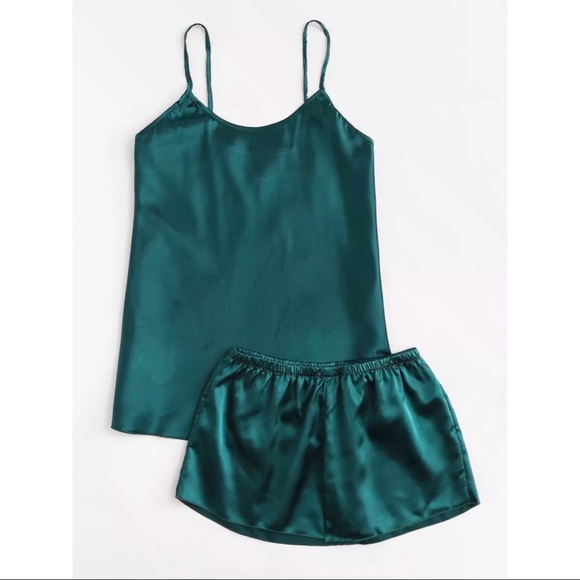 SHEIN Other - Satin Cami and Shorts Pajama Set